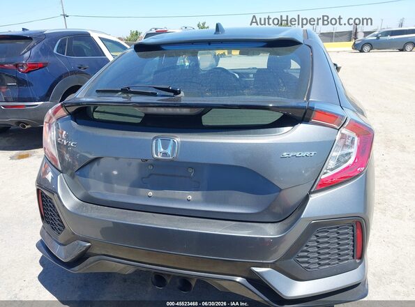 SHHFK7H44JU427347 2018 HONDA CIVIC Gray 