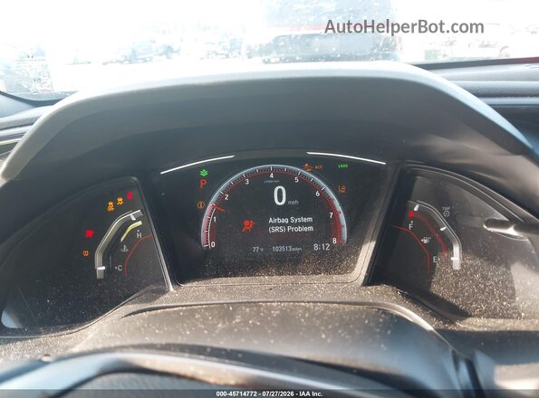 SHHFK7H44LU203157 2020 HONDA CIVIC Gray Հետևի նստատեղերի տեսք