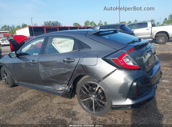 SHHFK7H44LU203157 2020 HONDA CIVIC Gray Դիմացի տեսք
