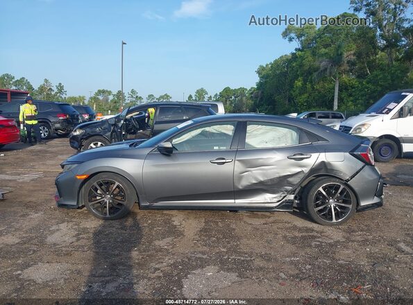 SHHFK7H44LU203157 2020 HONDA CIVIC Gray Սալոնի 360 աստիճան տեսք