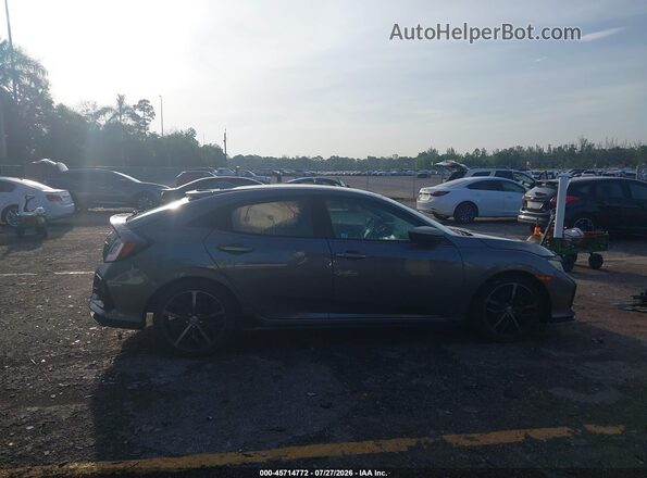 SHHFK7H44LU203157 2020 HONDA CIVIC Gray Սալոնի հետևի տեսք