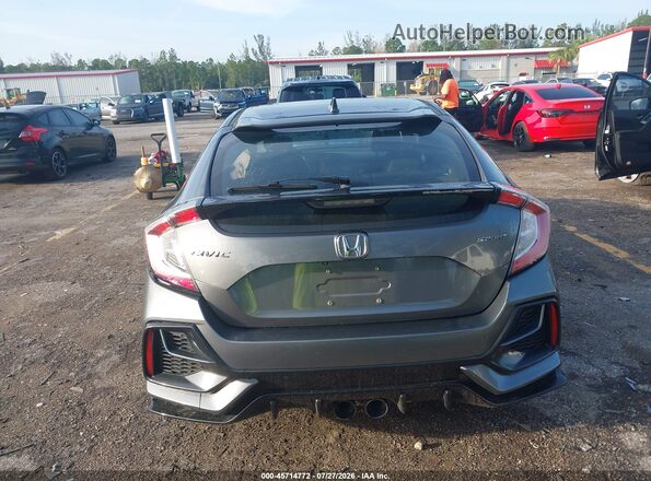 SHHFK7H44LU203157 2020 HONDA CIVIC Gray 