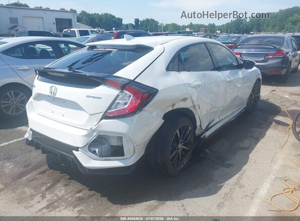 SHHFK7H44LU213395 2020 HONDA CIVIC White Trasero derecho