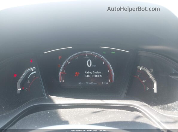 SHHFK7H44LU213395 2020 HONDA CIVIC White Vista de los asientos traseros