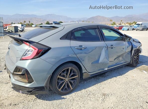 SHHFK7H44MU406423 2021 HONDA CIVIC Gray უკანა მარჯვენა