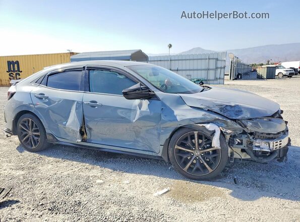 SHHFK7H44MU406423 2021 HONDA CIVIC Gray წინა მარჯვენა