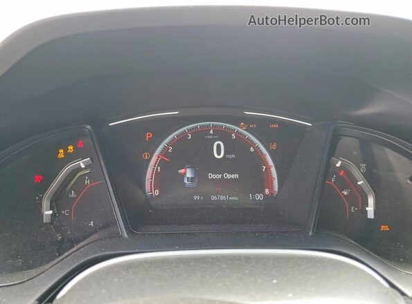 SHHFK7H44MU427014 2021 HONDA CIVIC Gray Սարքավորումների վահանակի տեսք