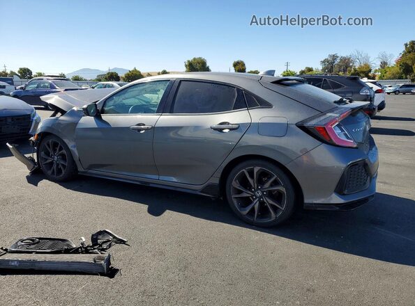 SHHFK7H45HU420577 2017 HONDA CIVIC Gray უკანა მარცხენა