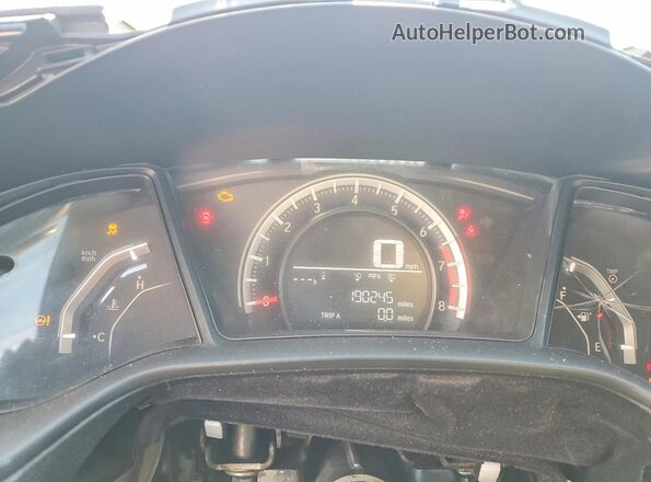 SHHFK7H45HU420577 2017 HONDA CIVIC Gray ხელსაწყოთა პანელის ხედი