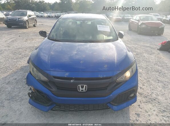 SHHFK7H45JU224726 2018 HONDA CIVIC Синий Вид щитка приборов