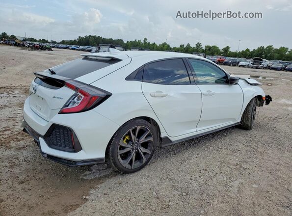 SHHFK7H45JU228095 2018 HONDA CIVIC White Հետևի աջ