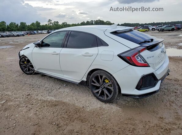 SHHFK7H45JU228095 2018 HONDA CIVIC White Հետևի ձախ