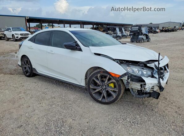 SHHFK7H45JU228095 2018 HONDA CIVIC White Առջևի աջ
