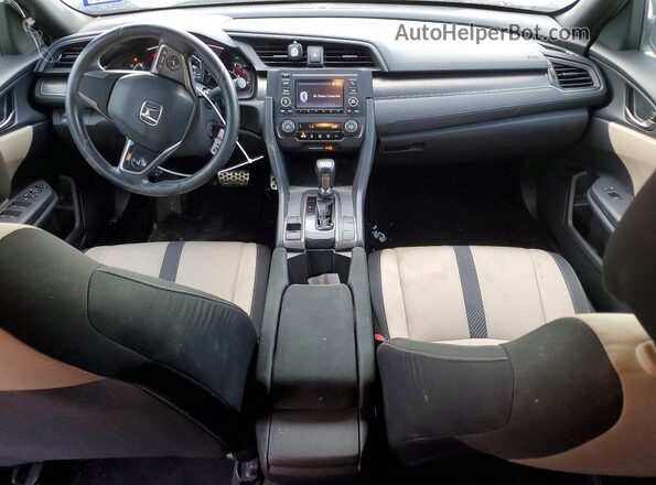 SHHFK7H45JU228095 2018 HONDA CIVIC White Առջևի վահանակի տեսք