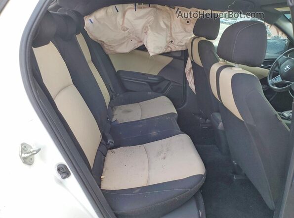 SHHFK7H45JU228095 2018 HONDA CIVIC White Հետևի նստատեղերի տեսք