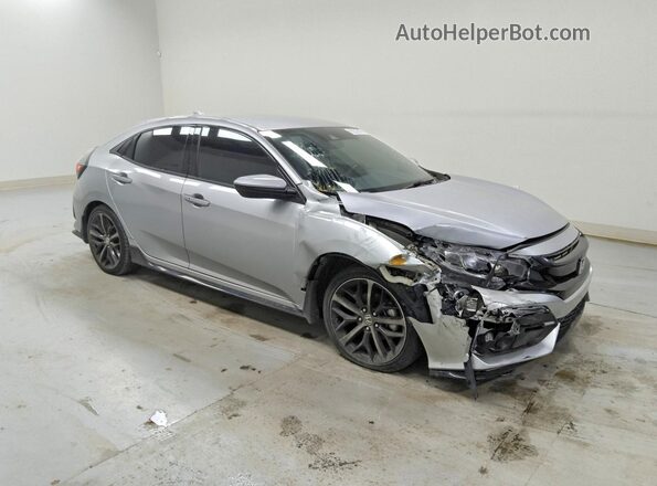 SHHFK7H45MU218509 2021 HONDA CIVIC Gray წინა მარჯვენა