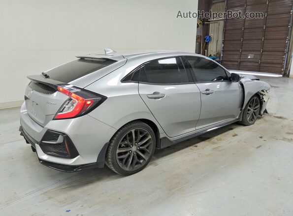 SHHFK7H45MU218509 2021 HONDA CIVIC Gray უკანა მარჯვენა
