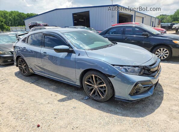 SHHFK7H45MU413042 2021 HONDA CIVIC Gray Delantero derecho