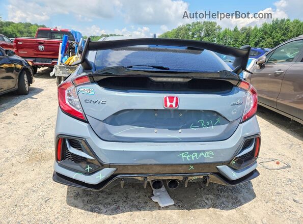 SHHFK7H45MU413042 2021 HONDA CIVIC Gray Vista trasera