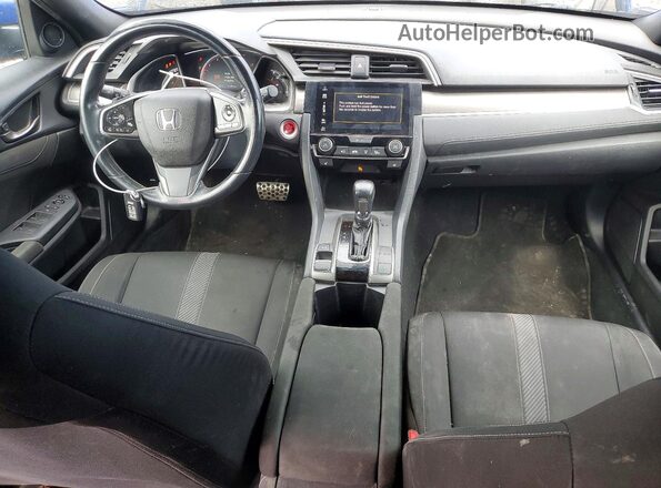 SHHFK7H46JU300213 2018 HONDA CIVIC Blue Widok deski rozdzielczej