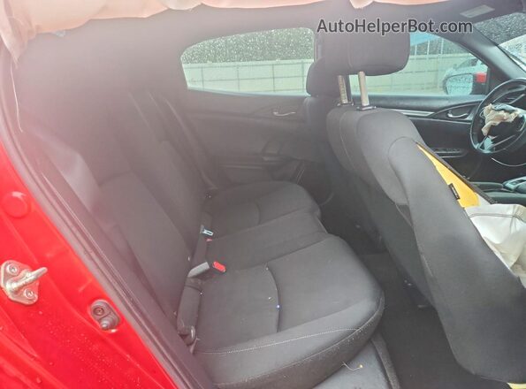 SHHFK7H46KU211159 2019 HONDA CIVIC Красный Вид задних сидений