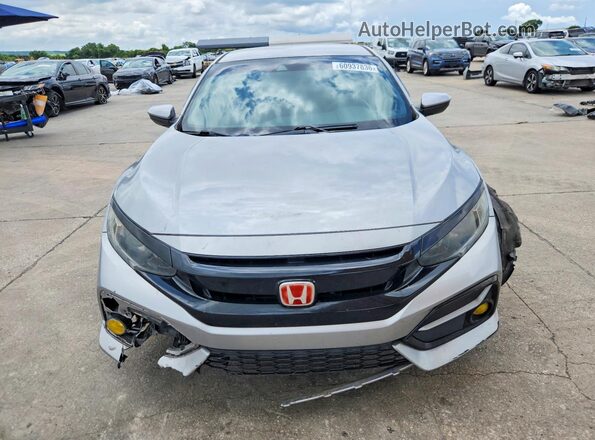 SHHFK7H46LU201412 2020 HONDA CIVIC Silver Vista frontal