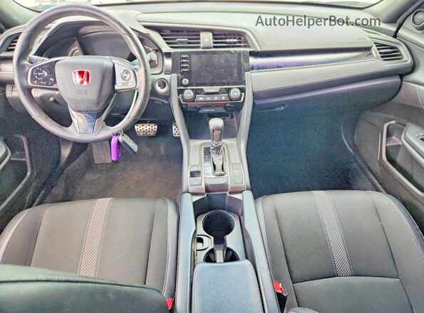 SHHFK7H46LU201412 2020 HONDA CIVIC Silver Vista del salpicadero