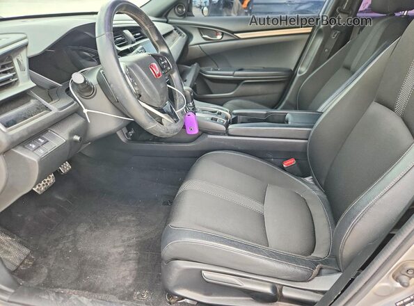 SHHFK7H46LU201412 2020 HONDA CIVIC Silver Vista interior delantera