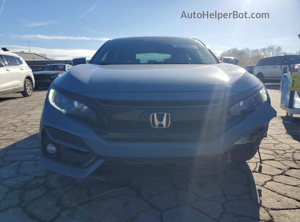 SHHFK7H46LU222969 2020 HONDA CIVIC Gray წინა ხედი