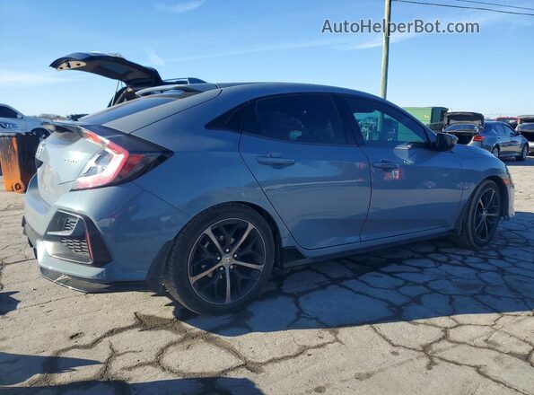 SHHFK7H46LU222969 2020 HONDA CIVIC Gray უკანა მარჯვენა
