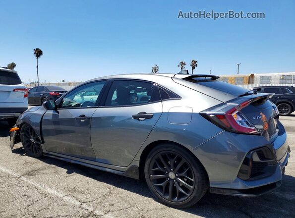 SHHFK7H46LU409029 2020 HONDA CIVIC Gray Հետևի ձախ