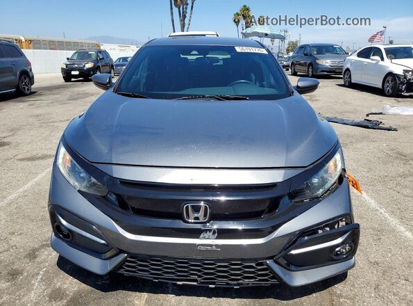 SHHFK7H46LU409029 2020 HONDA CIVIC Gray Դիմացի տեսք