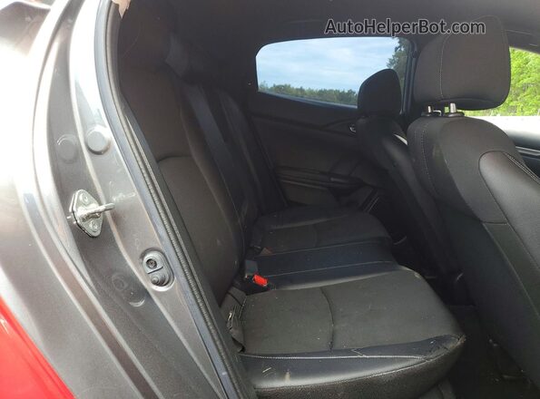SHHFK7H46LU410360 2020 HONDA CIVIC Red Vista de los asientos traseros
