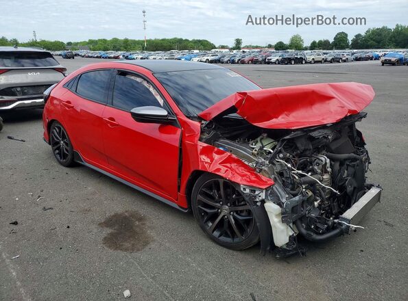 SHHFK7H46LU410360 2020 HONDA CIVIC Red Delantero derecho