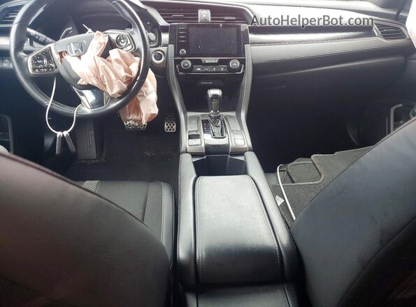SHHFK7H46LU410360 2020 HONDA CIVIC Red Vista del salpicadero