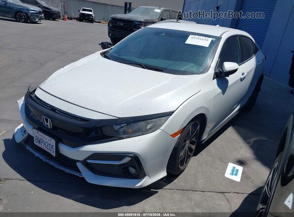 SHHFK7H46MU409274 2021 HONDA CIVIC White Передня ліва чверть