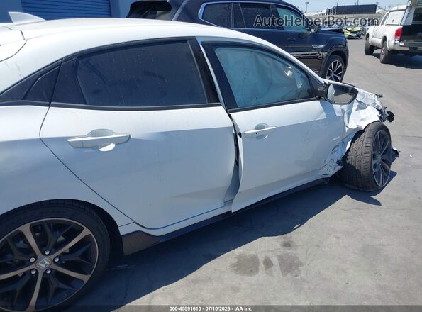 SHHFK7H46MU409274 2021 HONDA CIVIC White Вид задньої частини салону