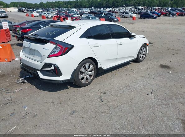 SHHFK7H46MU425233 2021 HONDA CIVIC Белый Задняя правая четверть