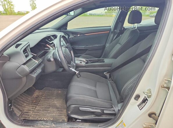 SHHFK7H47HU309609 2017 HONDA CIVIC Белый Вид салона спереди