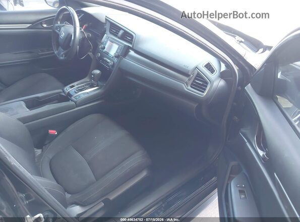 SHHFK7H47JU222363 2018 HONDA CIVIC Black Widok wnętrza z przodu