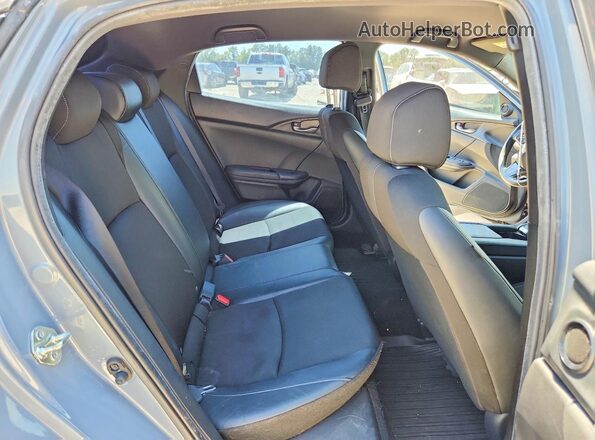SHHFK7H47MU204367 2021 HONDA CIVIC Gray Widok tylnych siedzeń