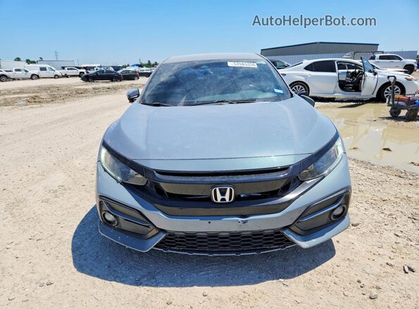 SHHFK7H47MU204367 2021 HONDA CIVIC Gray Widok z przodu