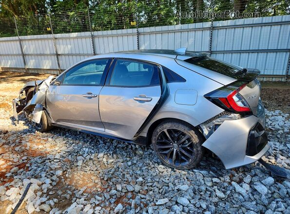 SHHFK7H47MU210993 2021 HONDA CIVIC Silver უკანა მარცხენა