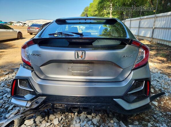 SHHFK7H47MU210993 2021 HONDA CIVIC Silver უკანა ხედი