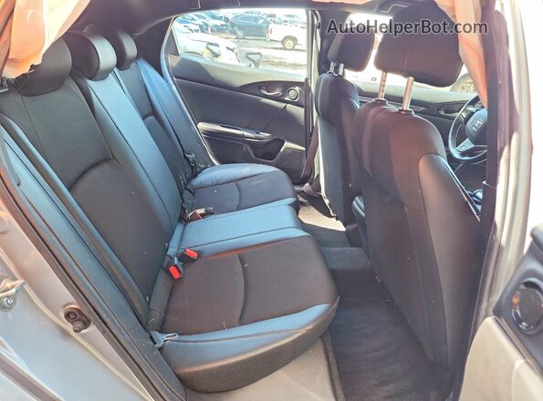 SHHFK7H47MU210993 2021 HONDA CIVIC Silver უკანა სავარძლების ხედი