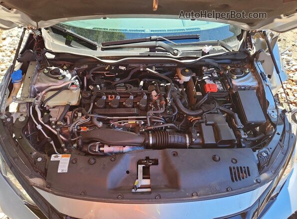 SHHFK7H47MU210993 2021 HONDA CIVIC Silver უკანა სალონის ხედი