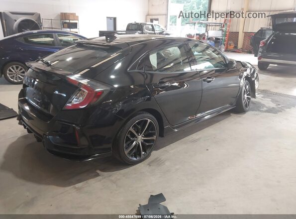SHHFK7H47MU227230 2021 HONDA CIVIC Black Հետևի աջ
