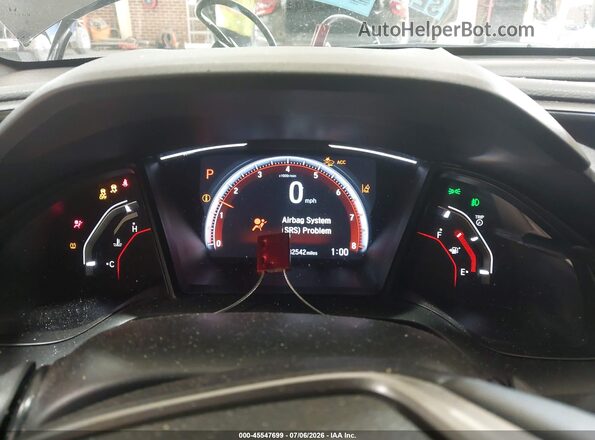 SHHFK7H47MU227230 2021 HONDA CIVIC Black Հետևի նստատեղերի տեսք