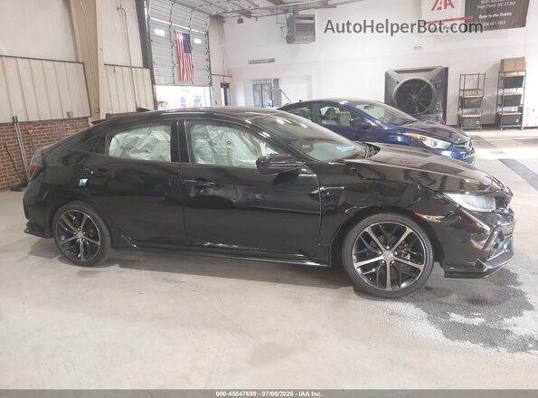 SHHFK7H47MU227230 2021 HONDA CIVIC Black Սալոնի հետևի տեսք