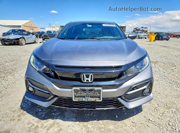 SHHFK7H47MU227308 2021 HONDA CIVIC Gray Դիմացի տեսք